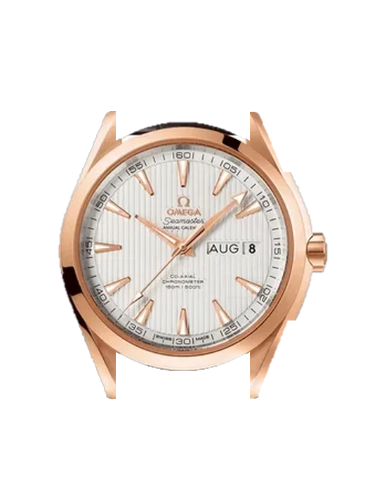 Aqua Terra 231.53.43.22.02.002 avec Bracelet en cuir Swift Rouge