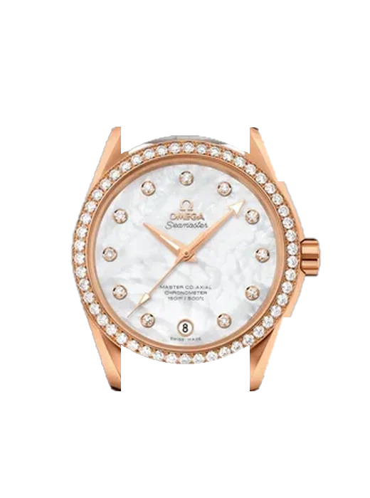 Aqua Terra 231.58.39.21.55.001 with Grand Cavalier Leather Strap Orange