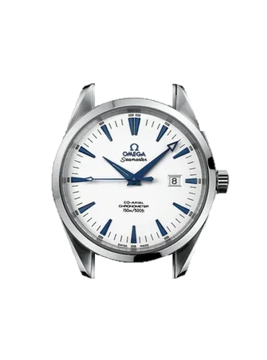 Aqua Terra 2503.33.00 avec Bracelet Saffiano Rouge Surpiqûres Écru
