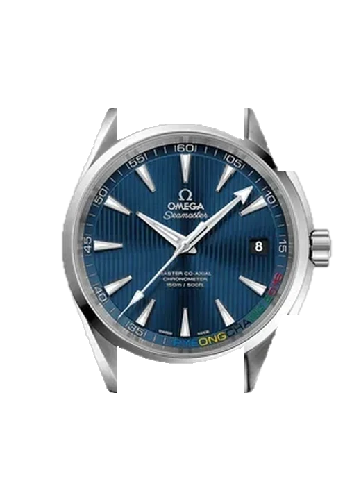 Aqua Terra 522.10.42.21.03.001 con Cinturino Grand Cavalier Cuir Arancione