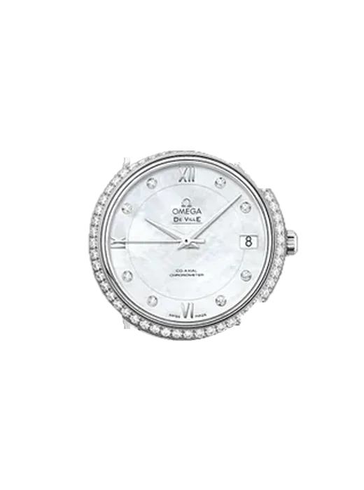 De Ville 424.15.33.20.55.001 con Cinturino Saffiano Rosso Cuciture Ecru