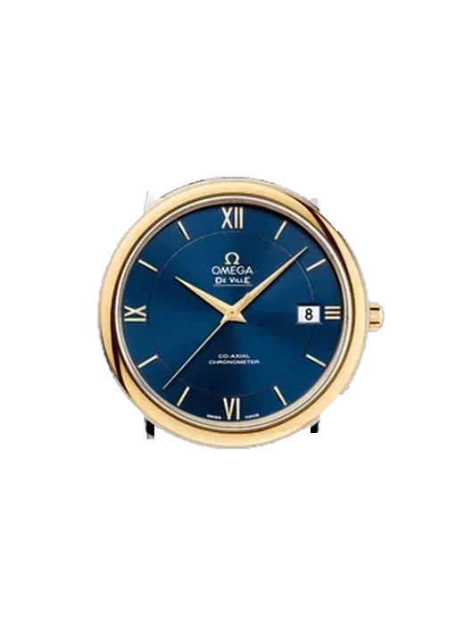 De Ville 424.20.37.20.03.001 mit Vintage Kalbslederarmband Braun — Natürliche Patina