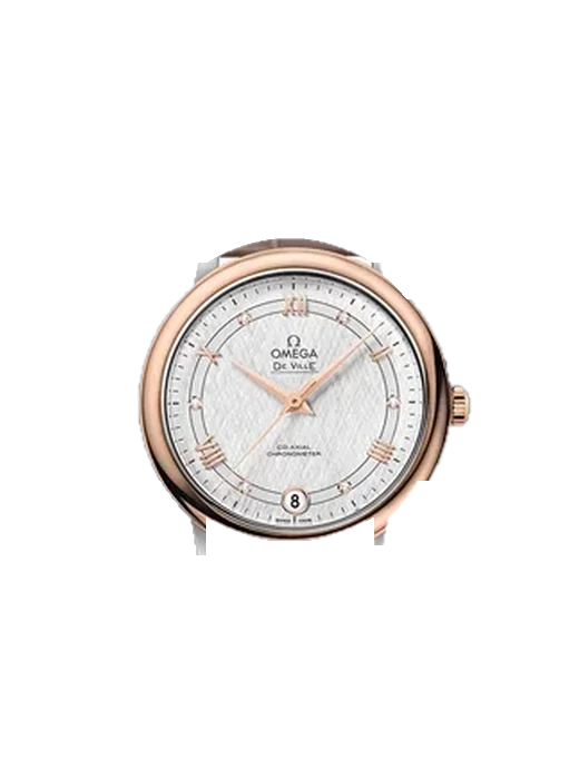 De Ville 424.23.33.20.52.002 with Saffiano Red Strap Ecru Stitching