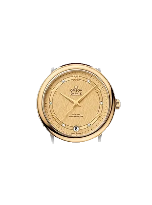 De Ville 424.23.33.20.58.001 mit Rotes Saffiano-Armband mit ecrufarbenen Nähten