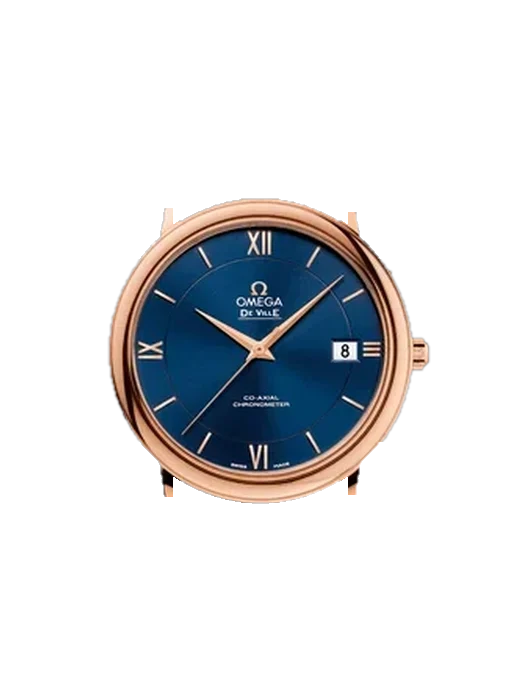 De Ville 424.50.37.20.03.002 mit Vintage Kalbslederarmband Braun — Natürliche Patina