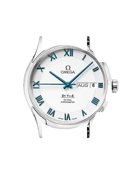 De Ville 431.93.41.22.04.001 with Grand Cavalier Leather Strap Orange