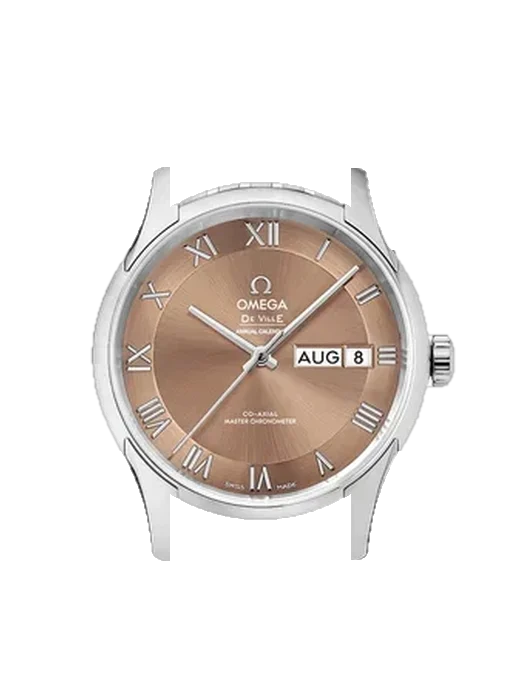 De Ville 433.10.41.22.10.001 with Grand Cavalier Leather Strap Orange