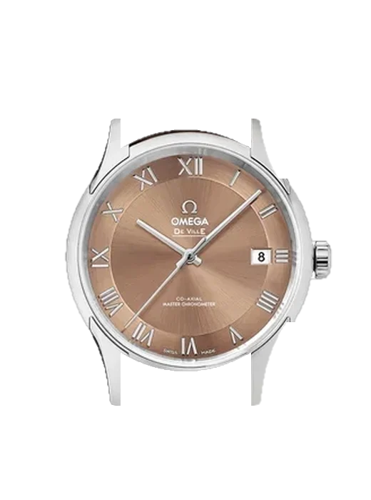 De Ville 433.13.41.21.10.001 with Grand Cavalier Leather Strap Orange