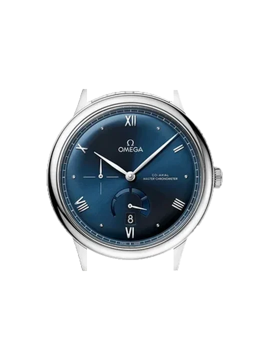 De Ville 434.10.41.21.03.002 mit Vintage Kalbslederarmband Braun — Natürliche Patina