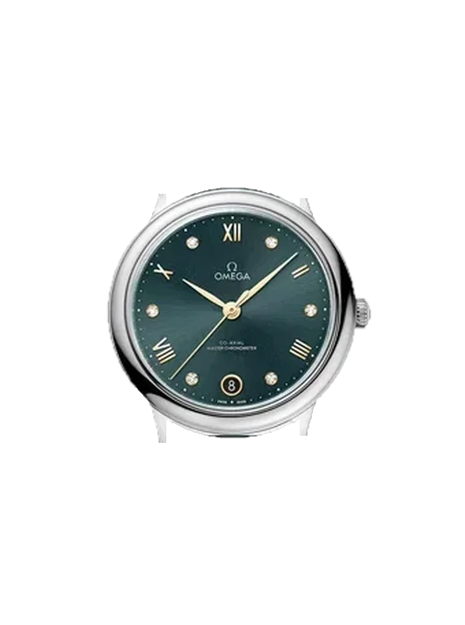 De Ville 434.13.34.20.60.001 with Saffiano Red Strap Ecru Stitching