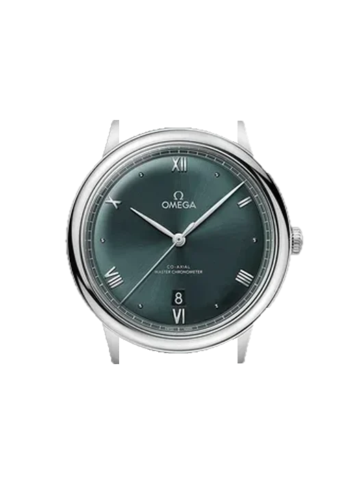 De Ville 434.13.40.20.10.001 mit Vintage Kalbslederarmband Braun — Natürliche Patina