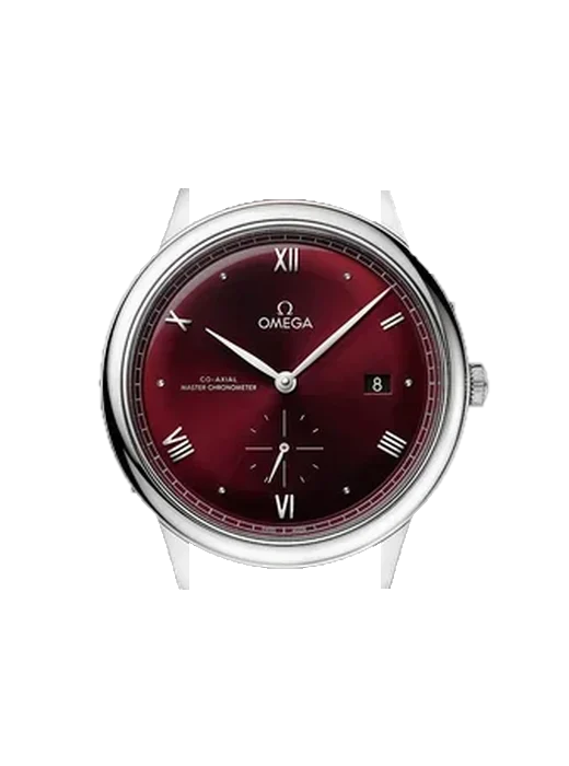 De Ville 434.13.41.20.11.001 avec Bracelet de montre en cuir de veau vintage marron — Patine naturelle