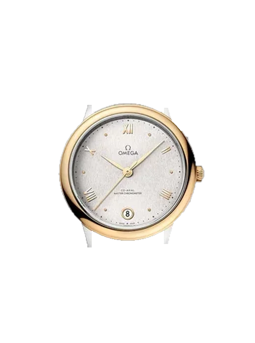De Ville 434.20.34.20.02.002 with Saffiano Red Strap Ecru Stitching