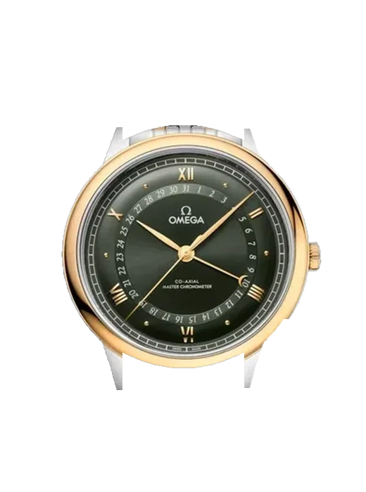 De Ville 434.20.42.22.10.001 con Cinturino Vitello Vintage Marrone — Patina Naturale
