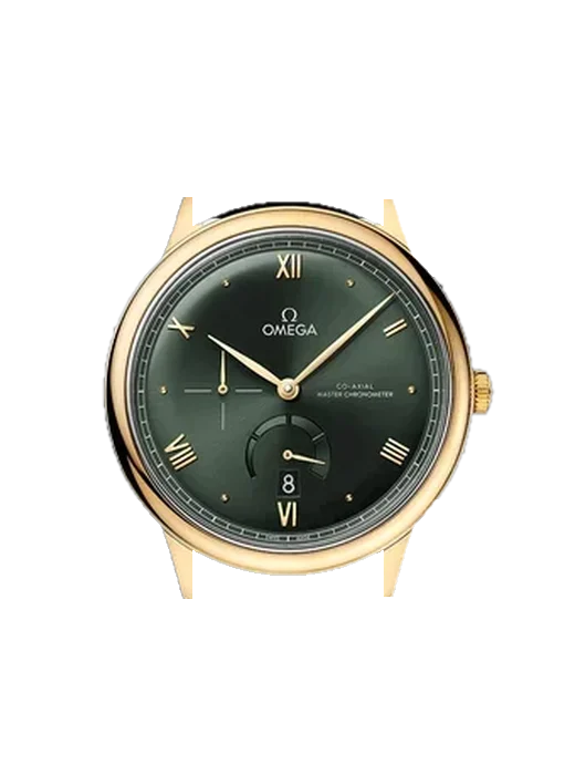 De Ville 434.53.41.21.10.001 with Vintage Brown Calfskin Strap — Natural Patina