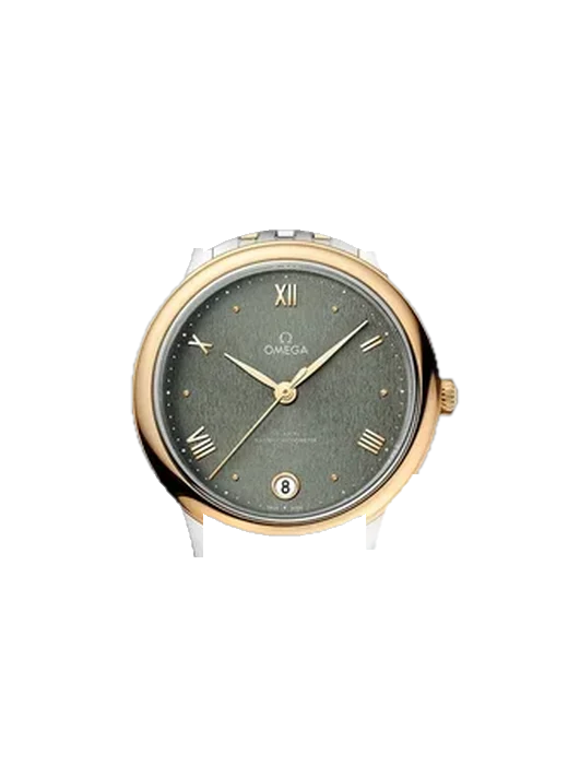 De Ville 434.20.34.20.10.001 con Correa Saffiano roja con costuras en color crudo