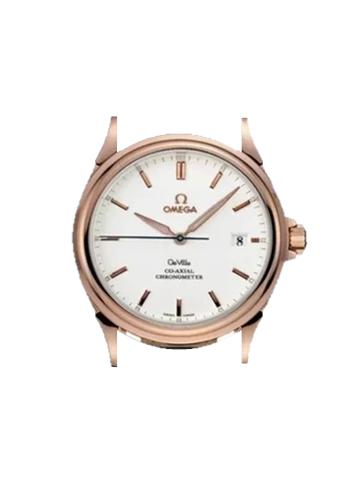 De Ville 4654.20.32 mit Armband aus italienischem braunem Leder