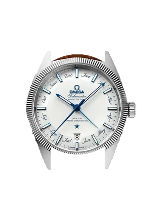 Globemaster 130.33.41.22.02.001 with Grand Cavalier Leather Strap Orange