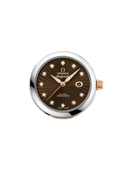 LadyMatic 425.22.34.20.63.001 avec Bracelet de montre en cuir de veau vintage marron — Patine naturelle