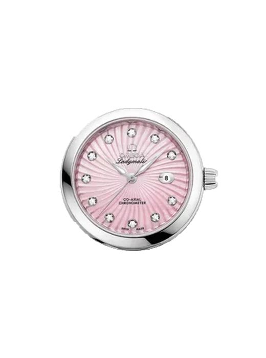 LadyMatic 425.32.34.20.57.001 avec Bracelet Saffiano Rouge Surpiqûres Écru