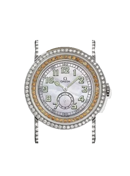 Museum Collection 5776.71.56 avec Bracelet de montre en cuir de veau vintage marron — Patine naturelle