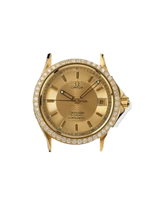 Seamaster 120M 2105.11.00 with Vintage Brown Calfskin Strap — Natural Patina
