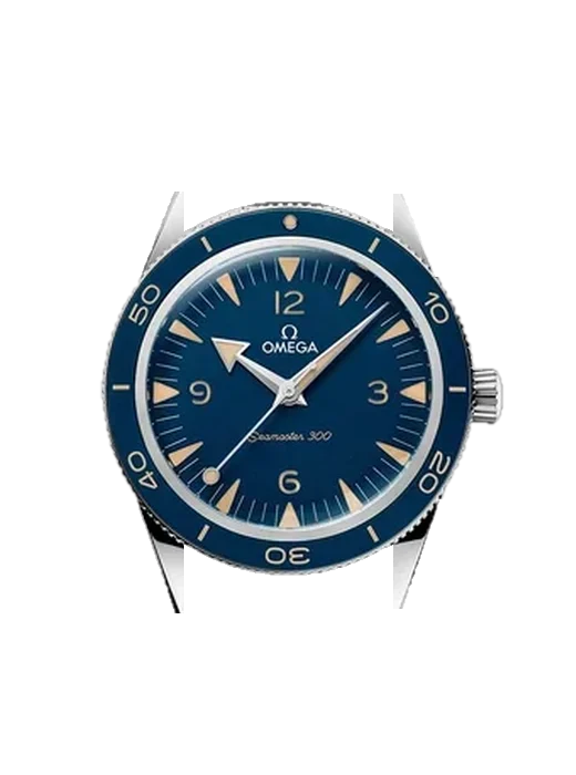 Seamaster 300 234.30.41.21.03.001 con Cinturino Grand Cavalier Cuir Arancione