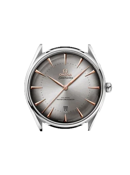 Seamaster 511.13.40.20.06.002 mit Hybrid Armband aus Alligator und Kautschuk Blau