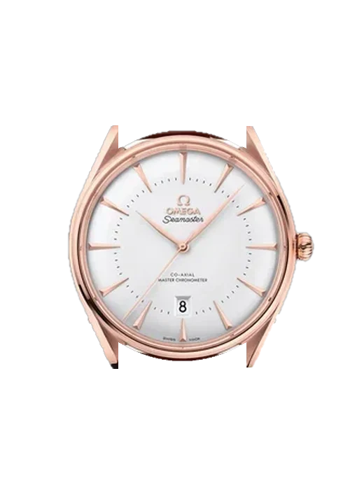 Seamaster 511.53.40.20.02.001 mit Grand Cavalier Cuir Armband Orange