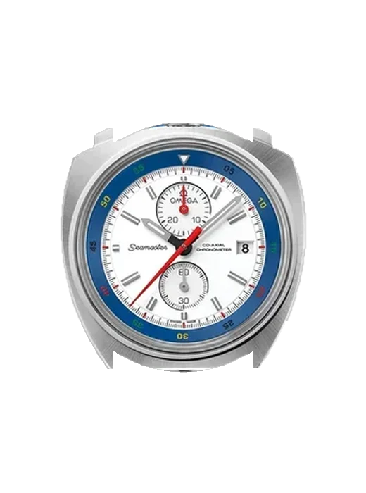 Seamaster Bullhead 522.12.43.50.04.001 mit Armband aus italienischem braunem Leder