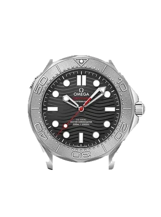 Seamaster Diver 300M 210.32.42.20.01.002 con Correa Grand Cavalier de cuero naranja