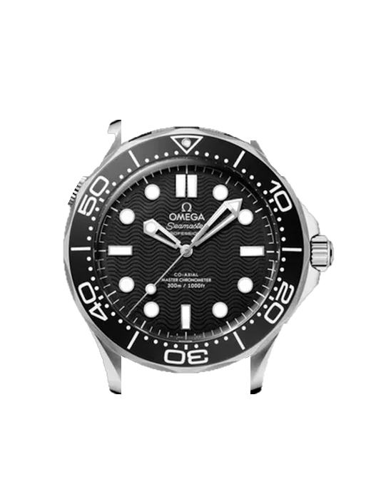 Seamaster Diver 300M 210.32.42.20.01.005 mit Armband aus italienischem braunem Leder