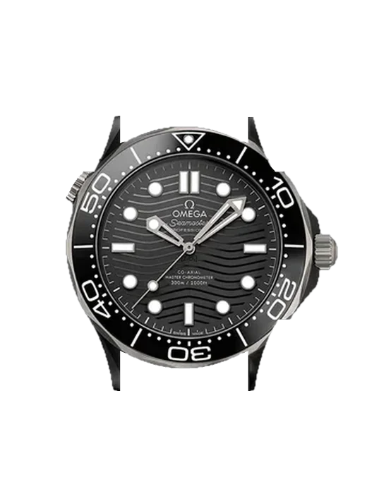 Seamaster Diver 300M 210.92.44.20.01.001 con Correa Grand Cavalier de cuero naranja