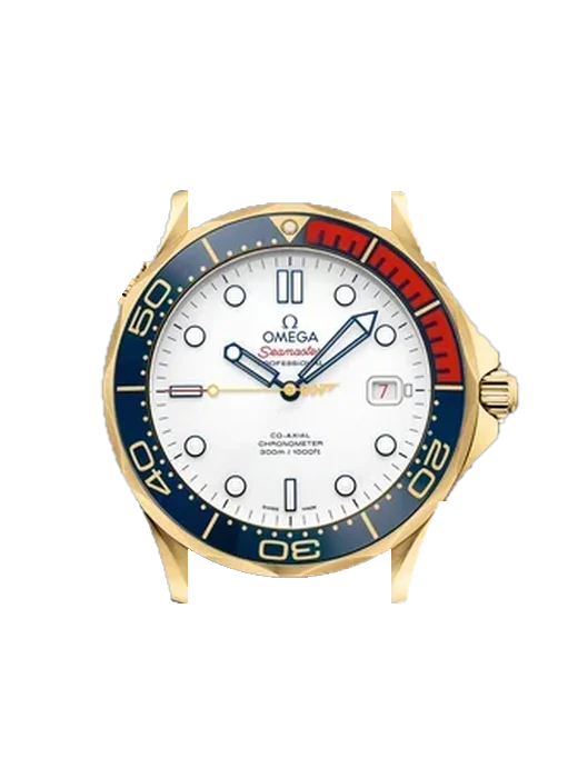 Seamaster Diver 300M 212.62.41.20.04.001 con Cinturino Grand Cavalier Cuir Arancione