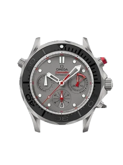 Seamaster Diver 300M 212.92.44.50.99.001 with Grand Cavalier Leather Strap Orange