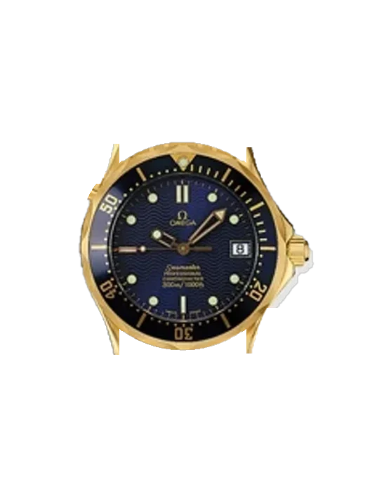 Seamaster Diver 300M 2153.80.00 con Cinturino Grand Cavalier Cuir Arancione