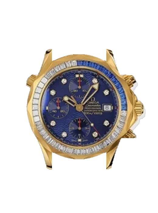 Seamaster Diver 300M 2194.85.00 con Cinturino Grand Cavalier Cuir Arancione