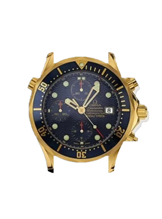 Seamaster Diver 300M 2198.80.00 con Cinturino Grand Cavalier Cuir Arancione