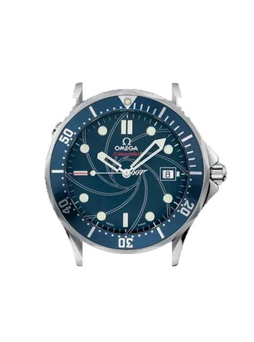 Seamaster Diver 300M 2226.80.00 con Correa Grand Cavalier de cuero naranja