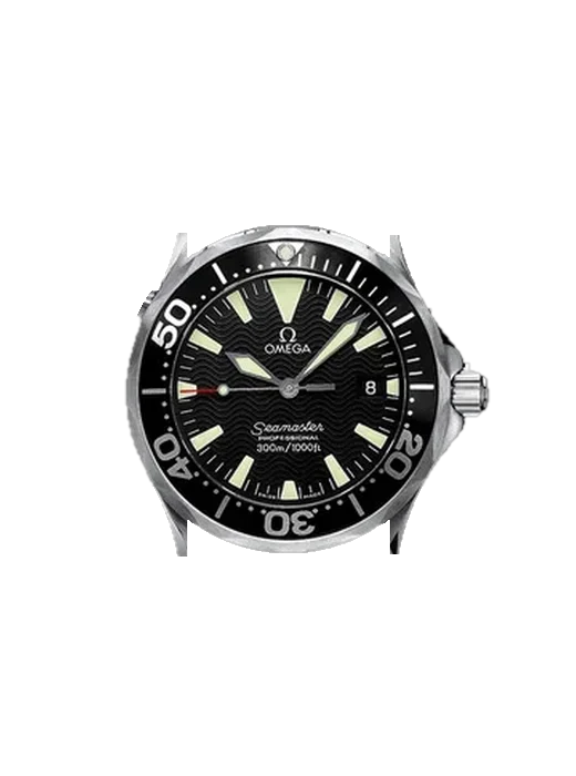 Seamaster Diver 300M 2262.50.00 con Correa Grand Cavalier de cuero naranja