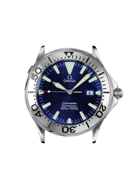Seamaster Diver 300M 2265.80.00 avec Bracelet Grand Cavalier Cuir Orange