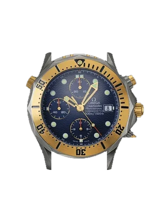 Seamaster Diver 300M 2297.80.00 con Cinturino Grand Cavalier Cuir Arancione