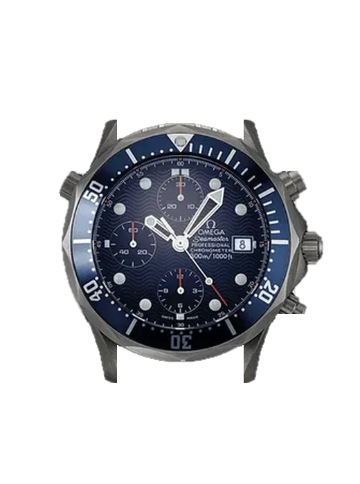 Seamaster Diver 300M 2298.80.00 mit Grand Cavalier Cuir Armband Orange