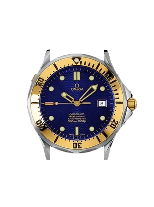 Seamaster Diver 300M 2332.80.00 con Cinturino Grand Cavalier Cuir Arancione