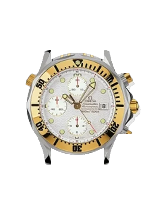 Seamaster Diver 300M 2398.20.00 avec Bracelet Grand Cavalier Cuir Orange