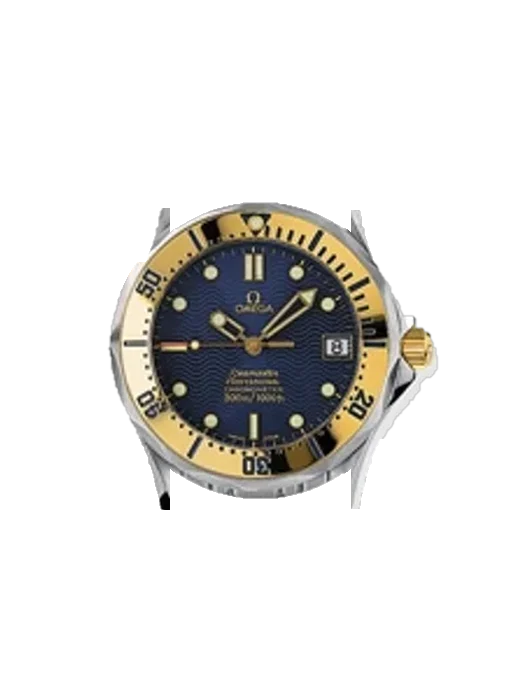 Seamaster Diver 300M 2452.80.00 con Cinturino Grand Cavalier Cuir Arancione