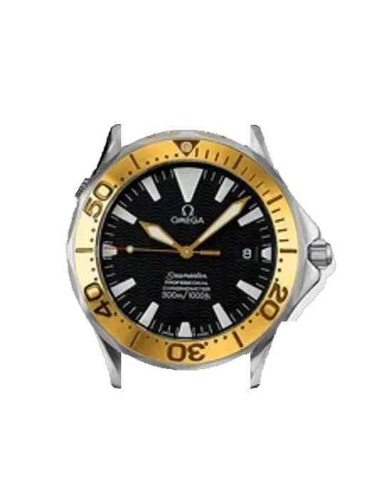 Seamaster Diver 300M 2455.50.00 con Cinturino Grand Cavalier Cuir Arancione