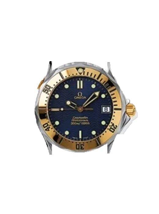 Seamaster Diver 300M 2462.80.00 con Cinturino Grand Cavalier Cuir Arancione