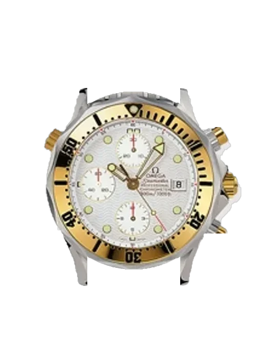 Seamaster Diver 300M 2498.20.00 avec Bracelet Grand Cavalier Cuir Orange