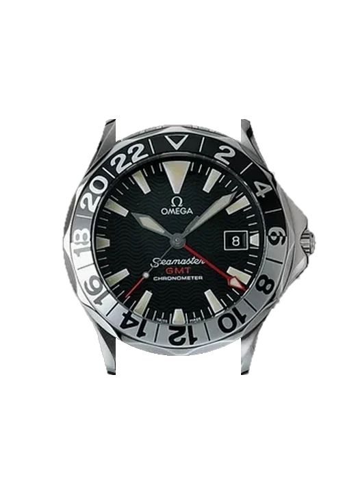 Seamaster Diver 300M 2534.50.00 mit Grand Cavalier Cuir Armband Orange